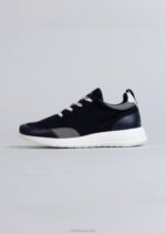 Saint James Unisex BASK UBAC V4HD30 Recycled Wool Sneakers by Ubac NAVY - Image 6