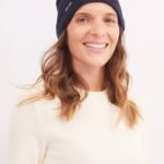 Saint James Unisex CARTIER V4HD86 Nautical Wool Blend Beanie NAVY
