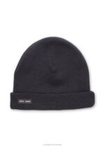 Saint James Unisex CARTIER V4HD86 Nautical Wool Blend Beanie NAVY - Image 3
