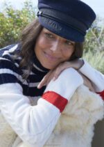 Saint James Unisex CASQUETTE MARIN V4HD25 French Sailor Cap NAVY