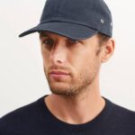 Saint James Unisex CASQUETTE V4HD12 Classic Cotton Cap NAVY