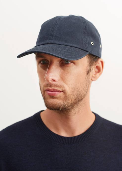 saint_james_unisex_casquette_v4hd12_classic_cotton_cap_navy.jpg Saint James Unisex CASQUETTE V4HD12 Classic Cotton Cap NAVY - Image 1