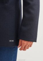 Saint James Unisex GALION V4HD154 Traditional Nautical Reefer NAVY - Image 3