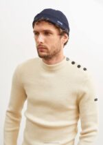 Saint James Unisex MARIN MIKI V4HD79 Watch Cap NAVY - Image 3