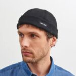 Saint James Unisex MARIN MIKI V4HD80 Watch Cap BLACK