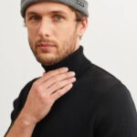 Saint James Unisex MARIN MIKI V4HD81 Watch Cap GREY