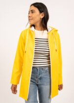 Saint James Women STE EMMA V4HD84 Rainproof Slicker YELLOW - Image 4