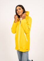 Saint James Women STE EMMA V4HD84 Rainproof Slicker YELLOW - Image 5