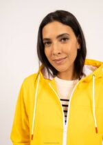Saint James Women STE EMMA V4HD84 Rainproof Slicker YELLOW - Image 6